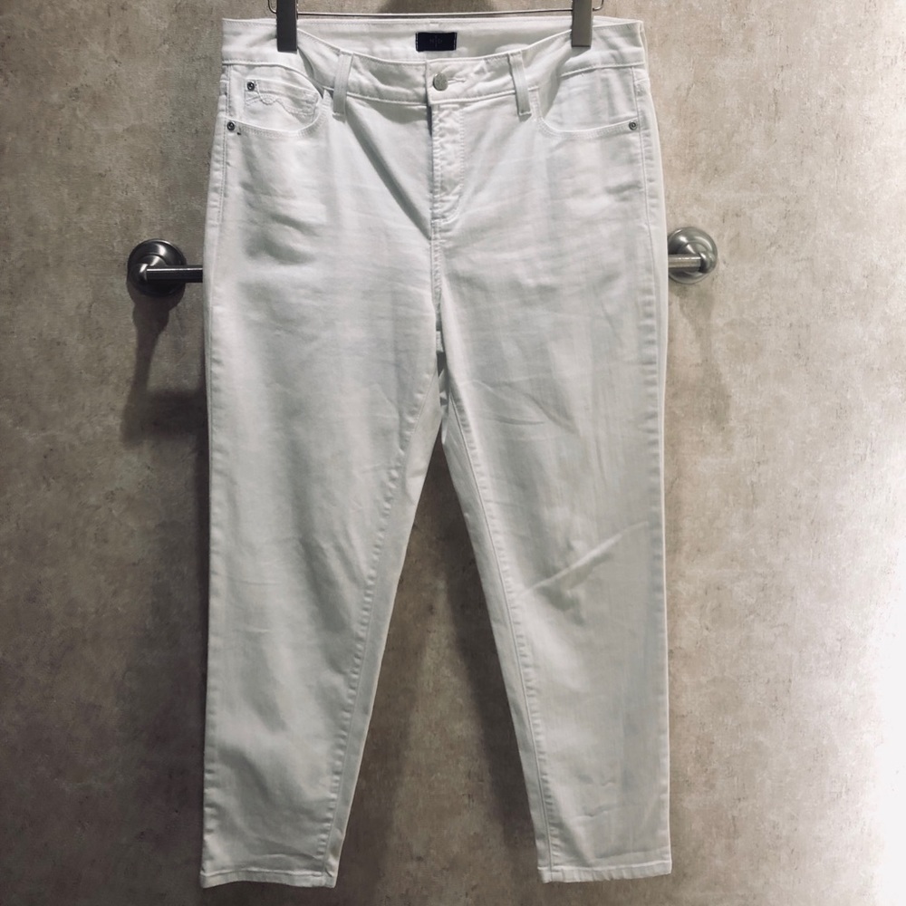 NYDJ white jeans